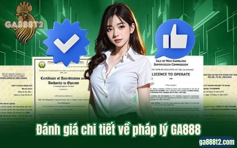 Đánh giá chi tiết về pháp lý GA888