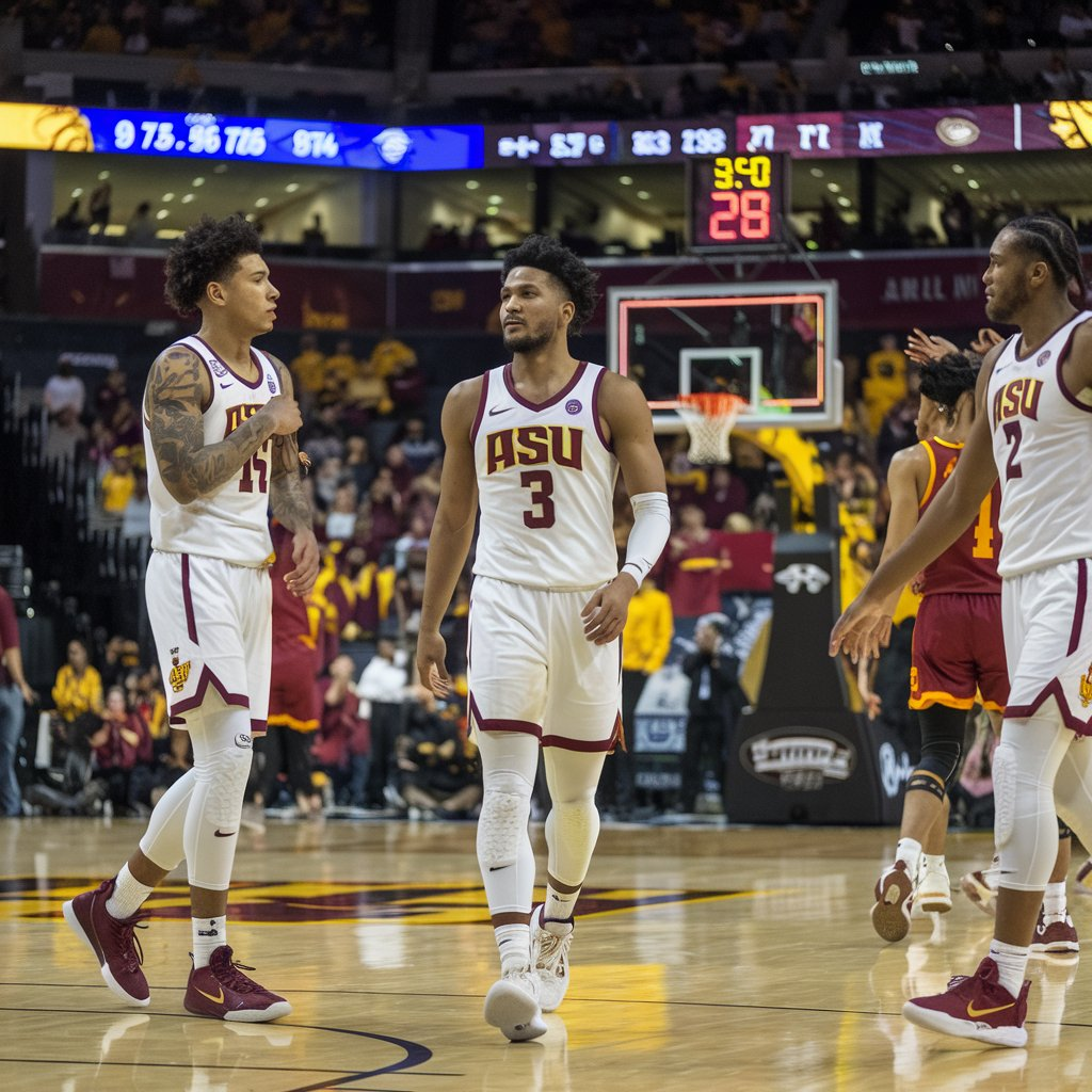 asu basketball vs usc trojans men's basketball match player stats
