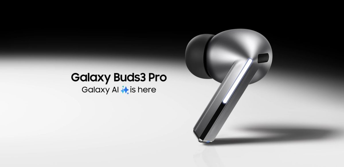 Samsung Galaxy Buds 3 Pro sleek matte earbuds on charging case