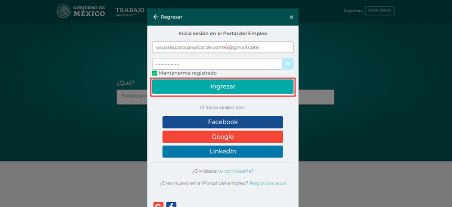 Portal del Empleo