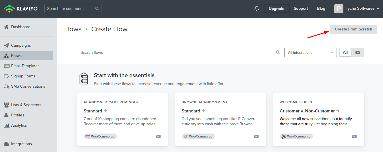 Integration with Klaviyo - Tyche Softwares Documentation