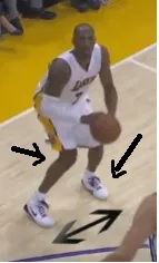 Kobe Bryant shooting stance