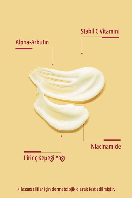 dermoten leke karşıtı krem içeriği