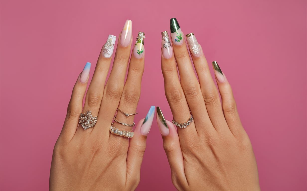 Unique Classy Short Nail Designs