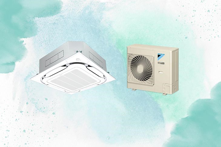 Điều hoà âm trần Cassette Daikin có khả năng làm lạnh nhanh chóng, hoạt động êm ái và yên tĩnh