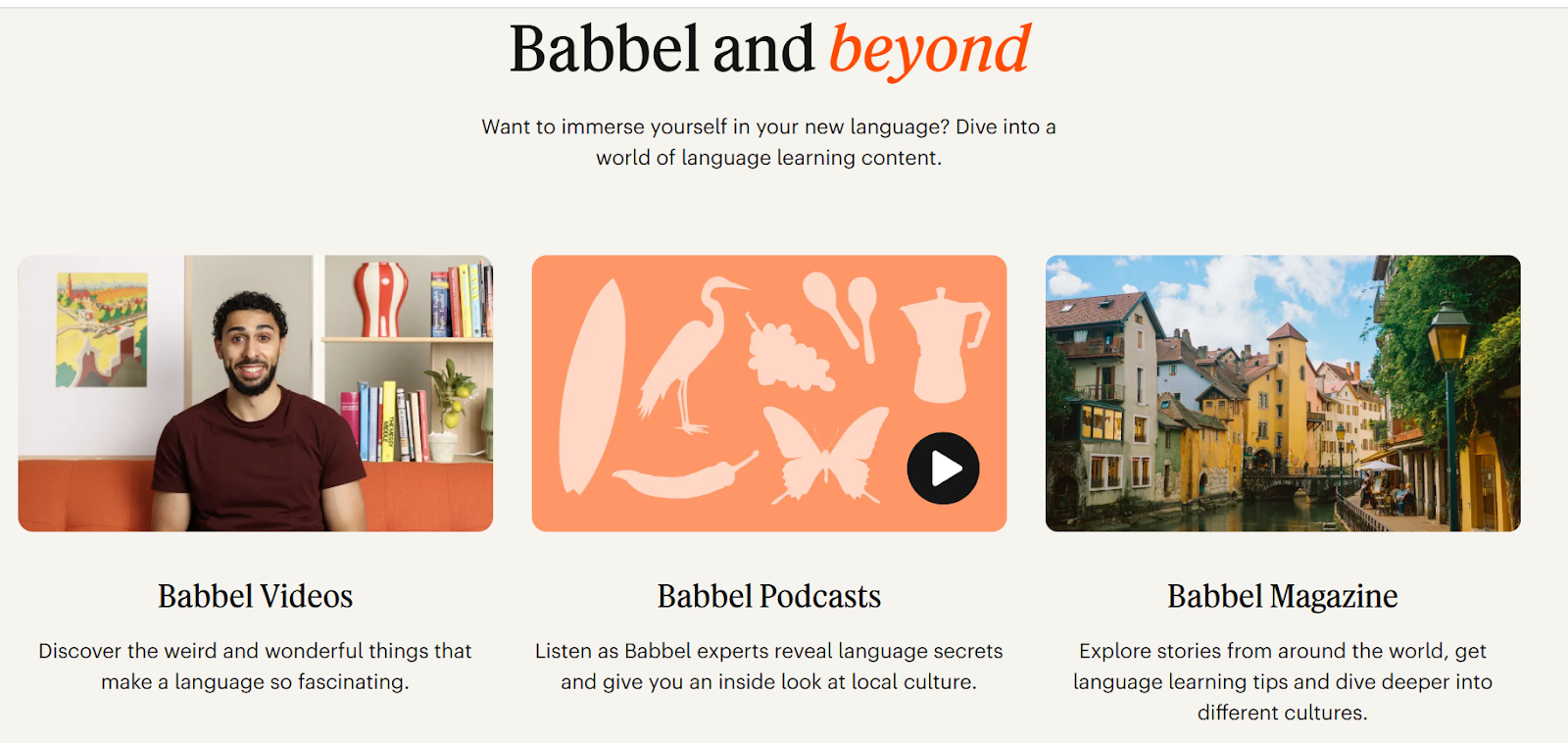 Babbel, a top AI langauge learning app