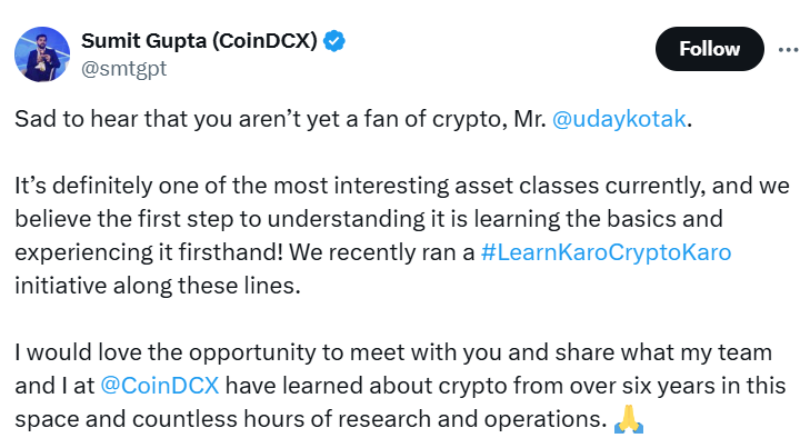 Sumit'S Response