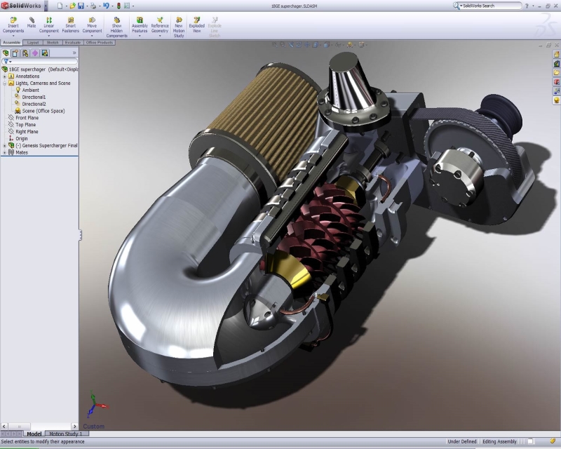 Phần mềm CAD/CAD: SolidWorks