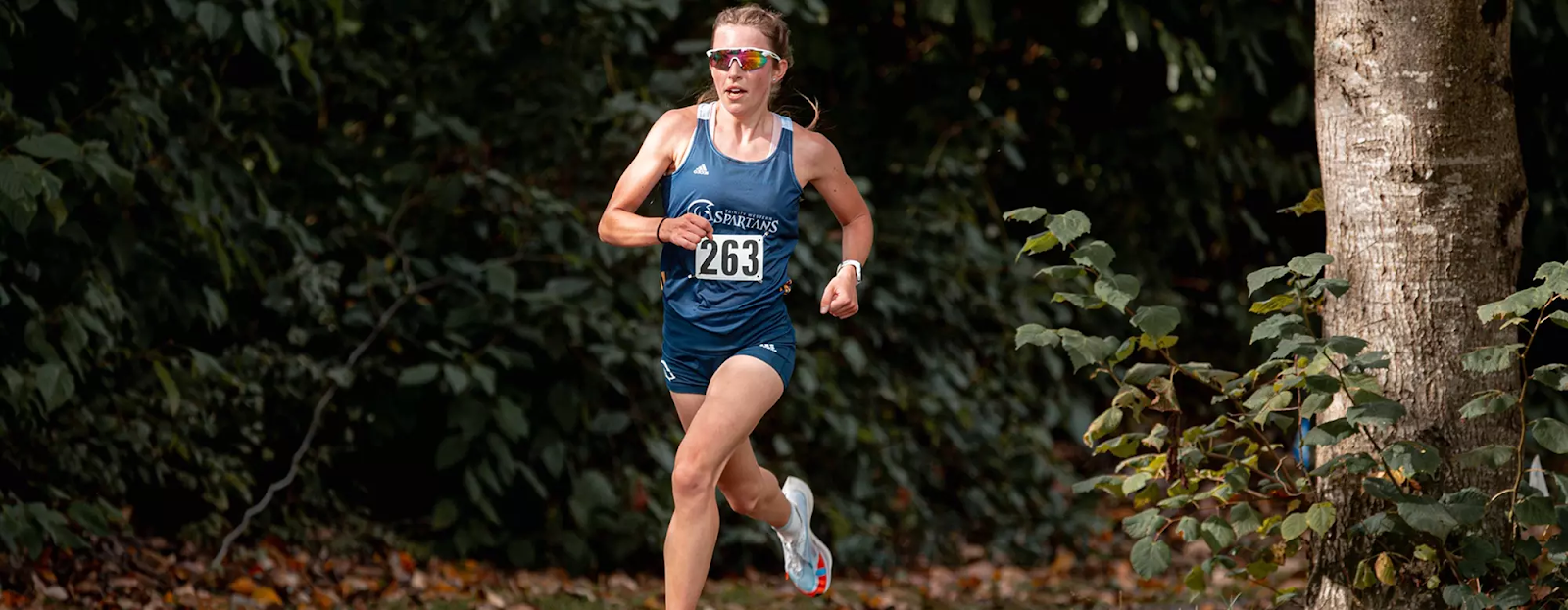 Trinity Western University Spartan's Cross Country Star Constance Nankivell