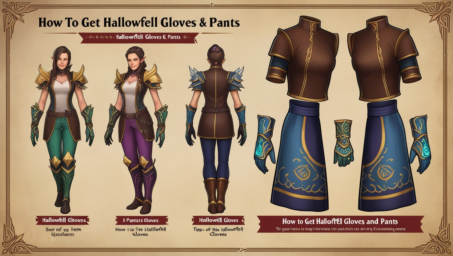 How to Get Hallowfell Gloves and Pants