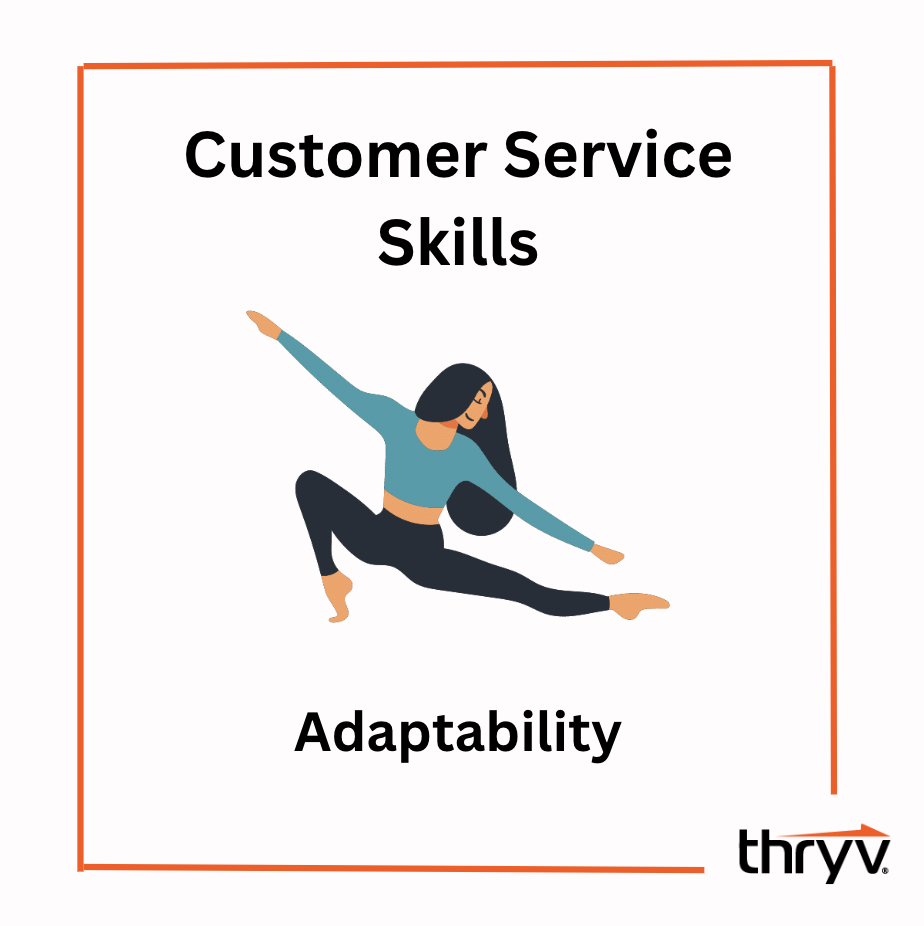 customer service skills - adaptability