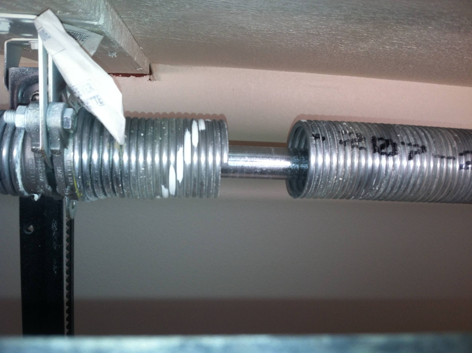 how to replace a garage door spring