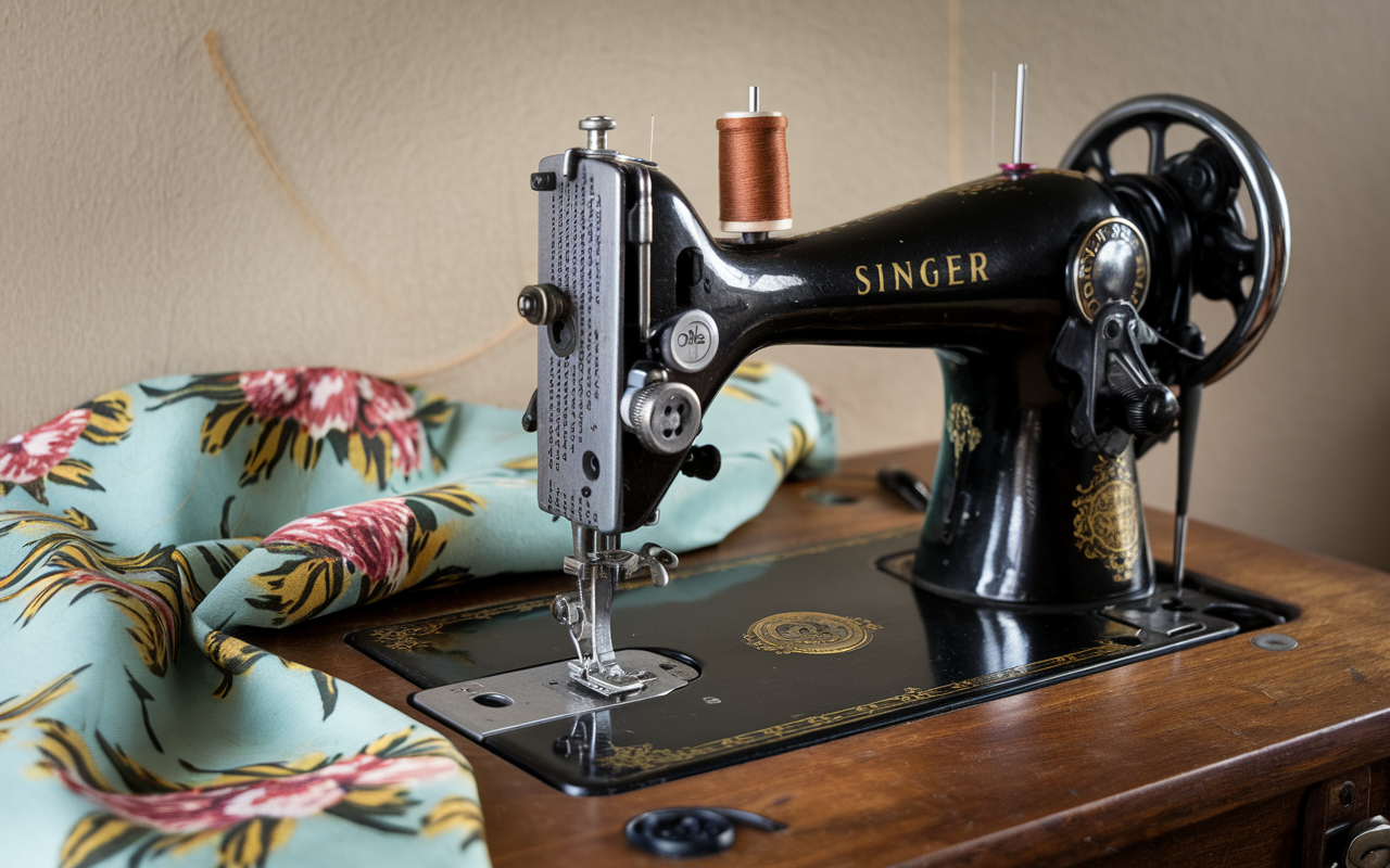 616 North Escondido California Singer Sewing Machine