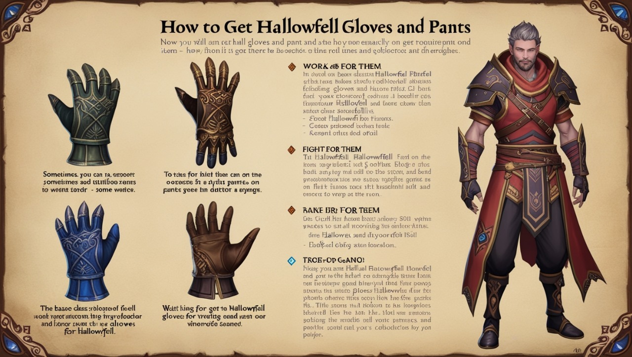 How to Get Hallowfell Gloves and Pants