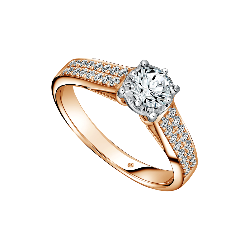 Pesona Gracie Ring MONDIAL 18k White Gold untuk Momen Tunangan