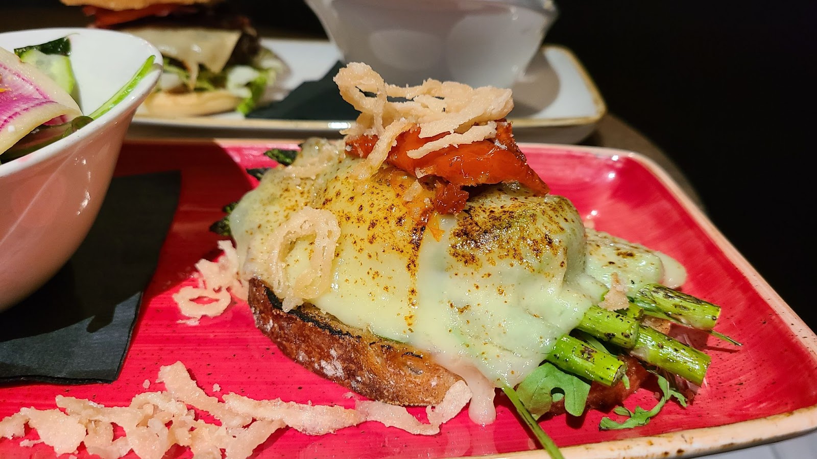 Stirling Grill Restaurant avocado toast melt