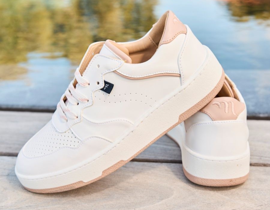baskets blanches vegan Minuit sur Terre
