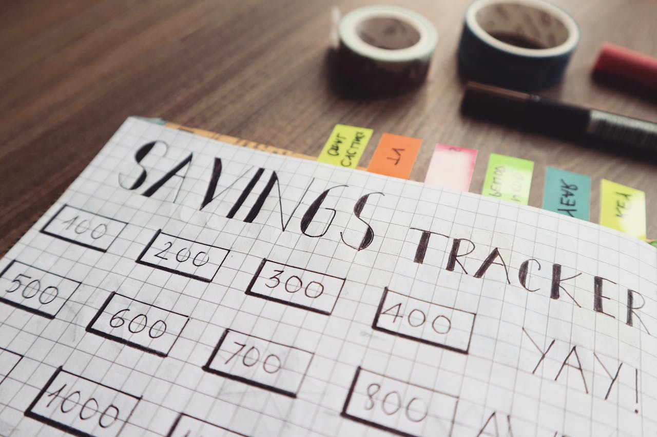 Savings tracker to manage finances like a pro