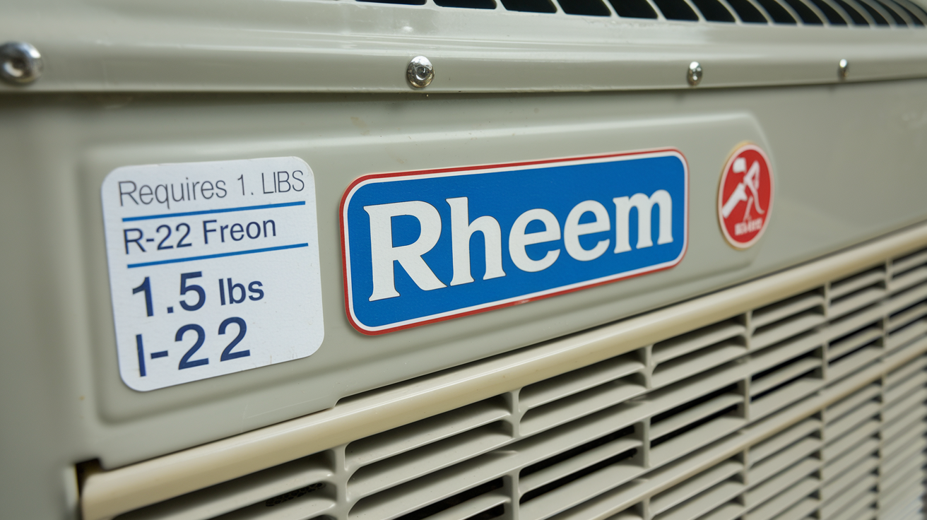 How Much Freon Does a Rheem RSNJ-A042 JK Take
