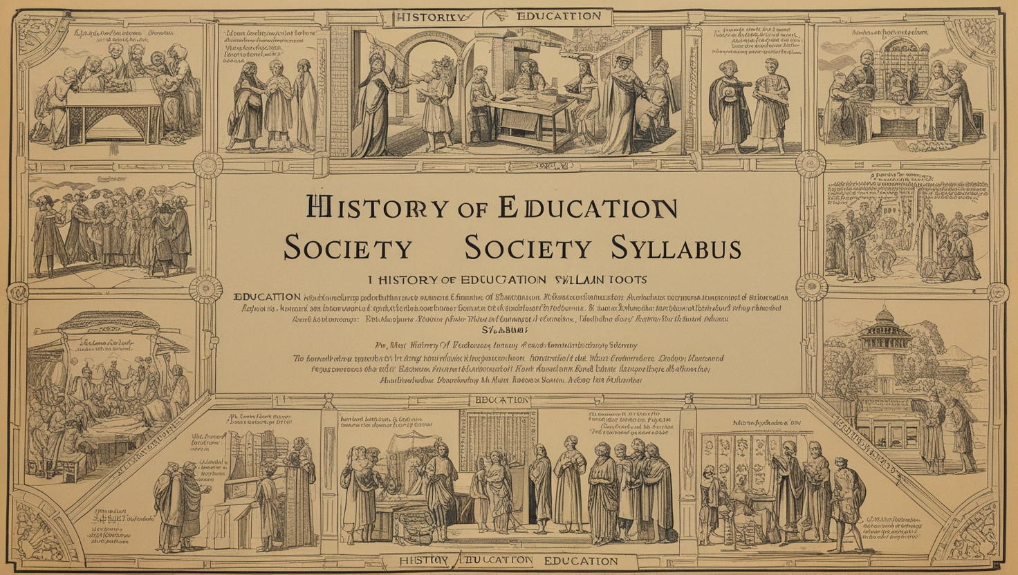 History of Education Society Syllabus