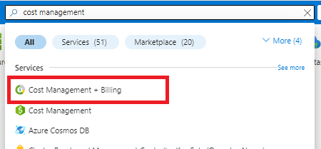 Cost Management + Billing 