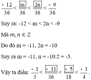 CHƯƠNG 5. PHÂN SỐ VÀ SỐ THẬP PHÂNBÀI 2: SO SÁNH CÁC PHÂN SỐ. HỖN SỐ DƯƠNG1. SO SÁNH CÁC PHÂN SỐBài 1: So sánh:a) -3 và 2b) -8 và -5Giải nhanh:a) 2 > - 3b) – 5 > - 8Bài 2: So sánhGiải nhanh:2. HỖN SỐ DƯƠNG Bài 1: a) Tìm thương và số dư trong phép chia 7 cho 4.b) Viết phân số 7/4 dưới dạng tổng của một số nguyên dương và một phân số bé hơn 1.Giải nhanh:a) Bài 2: Viết mỗi phân số sau thành hỗn số:Giải nhanh:BÀI TẬP