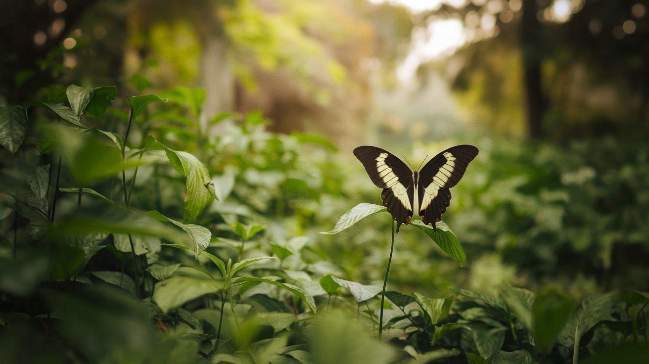 Of Shadows and Light: Black and White Butterflies – A Rare Spectacle