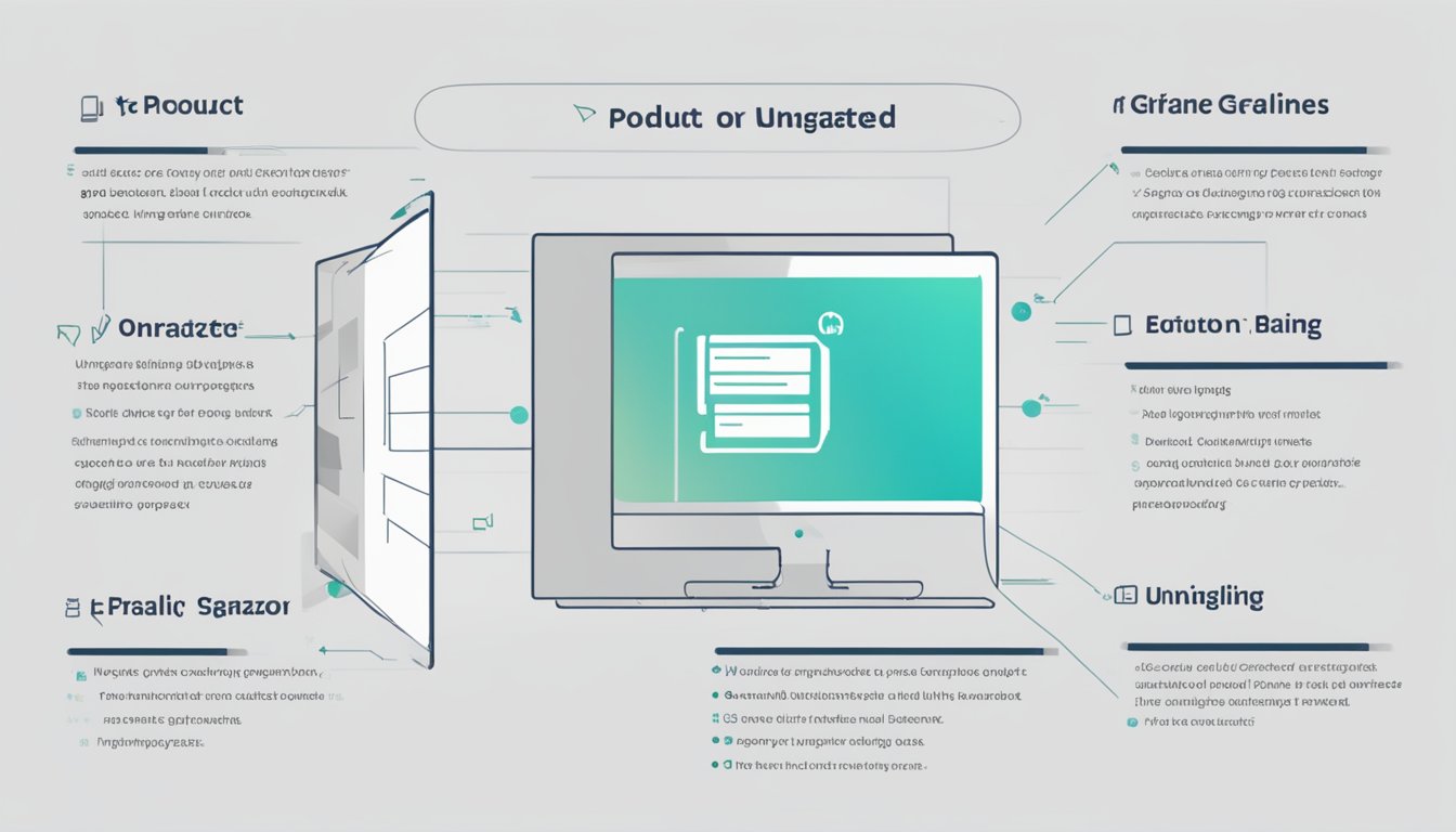 A computer screen displaying a product page with a clear "Gated" or "Ungated" label, along with a step-by-step guide on how to become ungated on Amazon