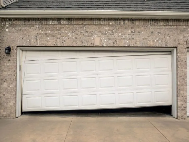 how to fix a garage door