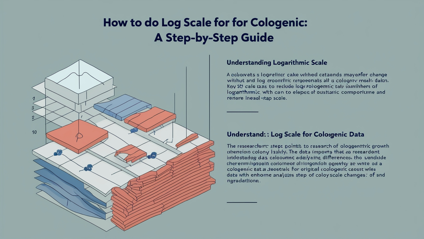 how to do log scale for cologenic​