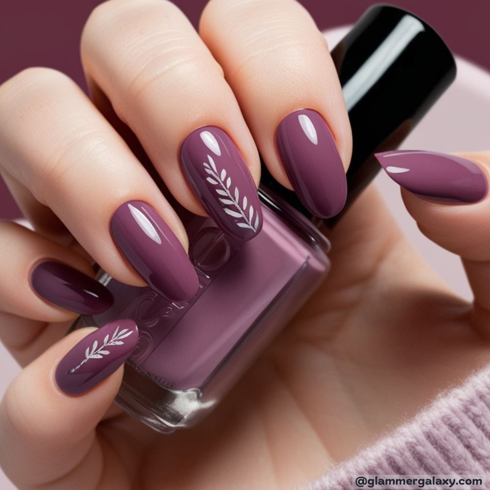 December Nails having Mauve Delights
