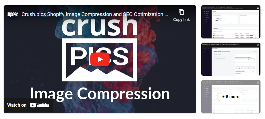 Crush: Speed & Image Optimizer