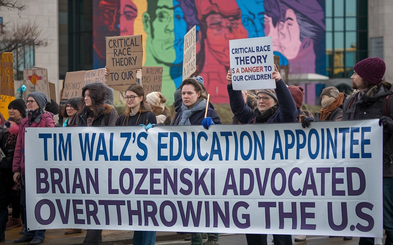 Tim Walz's Education Appointee Brian Lozenski Advocated Overthrowing The US 