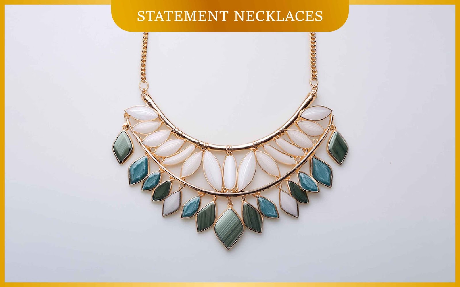 Statement necklaces - gifts for jewelry lovers