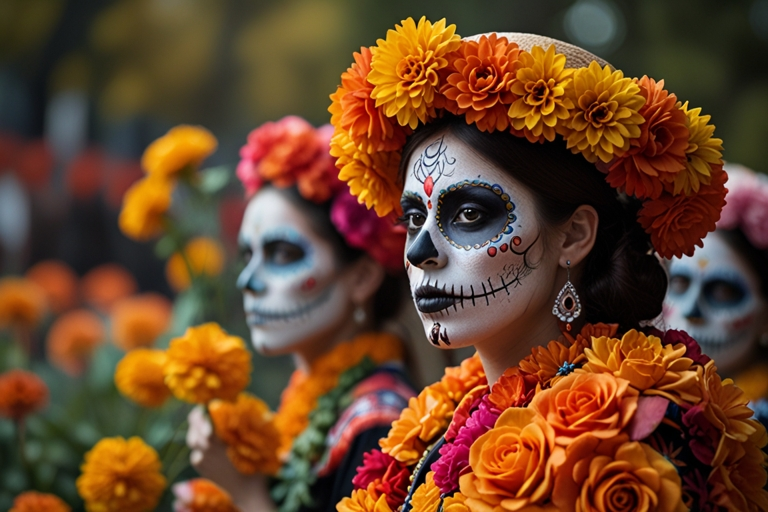 What Kinds of Flowers Are Popular Day of the Dead