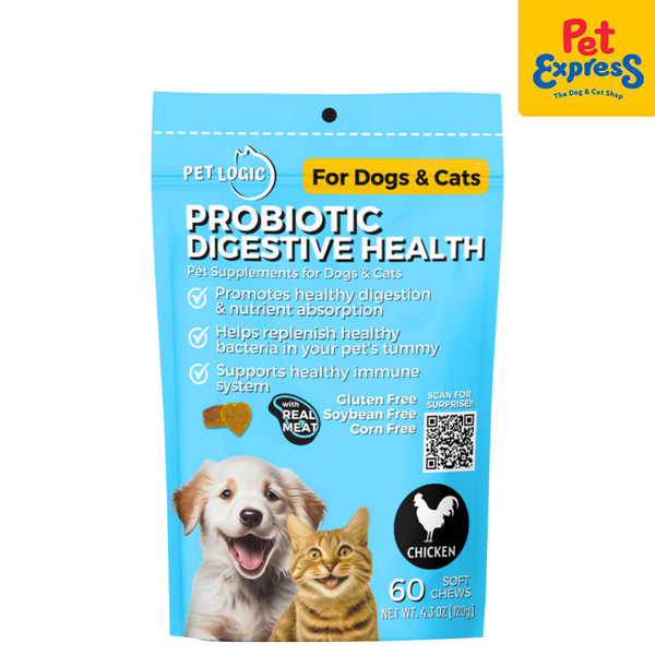 Pet Logic Probiotic Digestive Health Pet Supplement