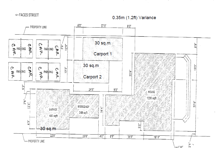 A blueprint of a houseDescription automatically generated