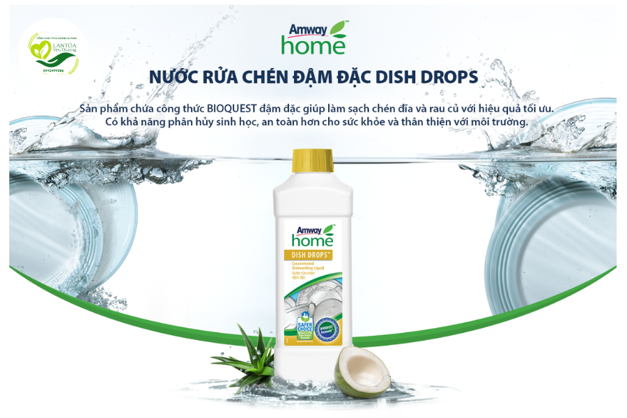 Giới thiệu về Nước Rửa Chén Đậm Đặc Amway Home