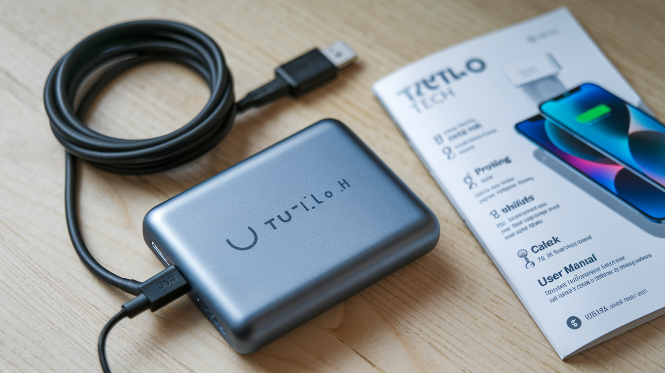 Tutilo Tech Portable Charger Manual