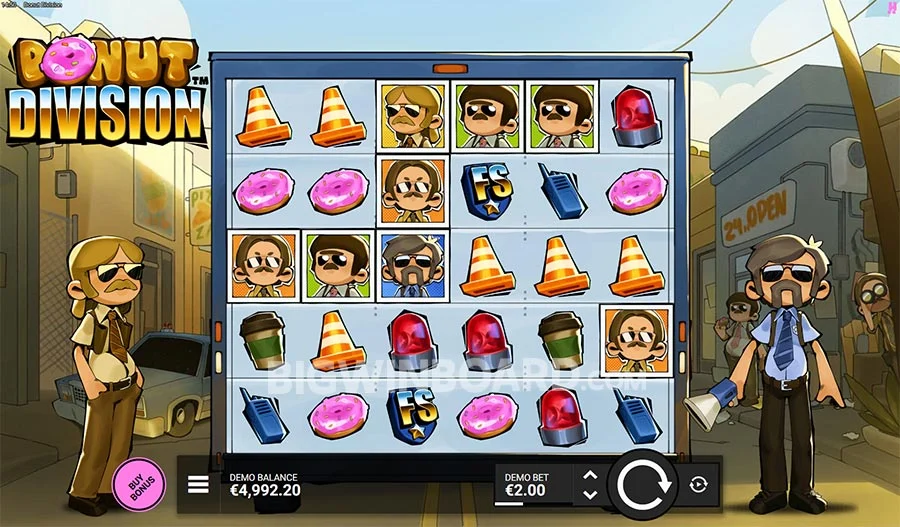 Donut Division Bonus Buy Slot Gameplay 