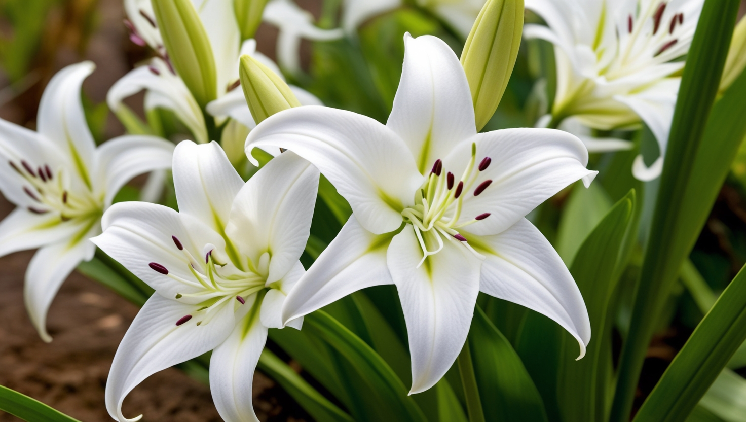 How Does the White Spider Lily Help the Ag Perdue