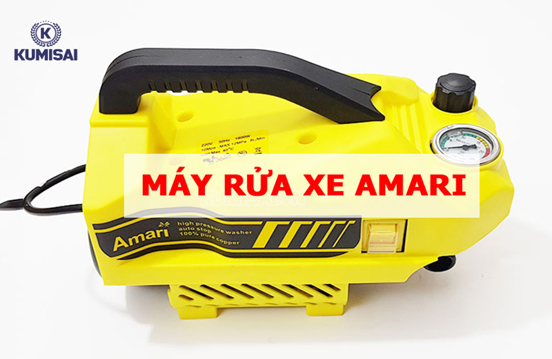 TOP máy rửa xe Amari giá rẻ, “CÂN” mọi vết bẩn