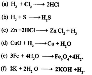 Selina Concise Chemistry Class 8 ICSE Solutions - Hydrogen 3