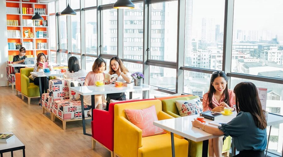 Chọn địa điểm gần trường, đông dân, dễ tiếp cận với học viên