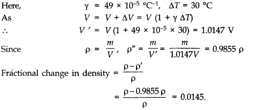 NCERT Solutions for Class 11 Physics Chapter 11 Thermal Properties of matter Q11