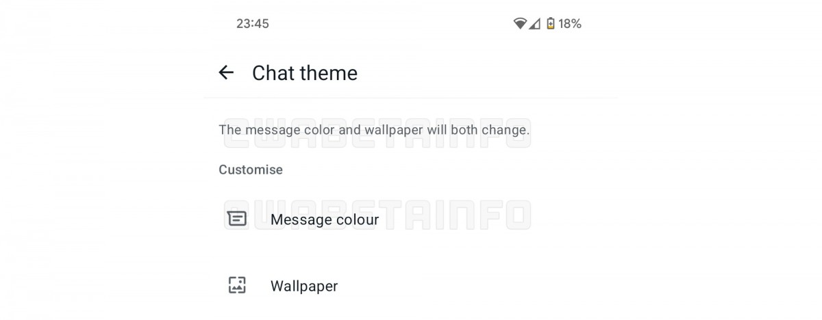WhatsApp introduira bientôt des thèmes pour les conversations