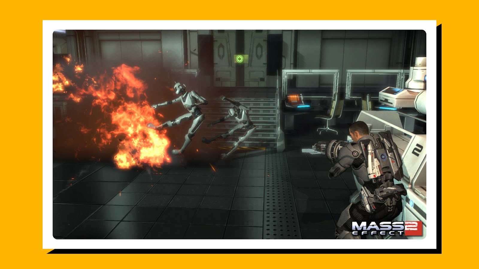 Screenshot of gameplay from Mass Effect 2