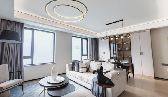 hotel rooms captured with 360° virtual tour technology