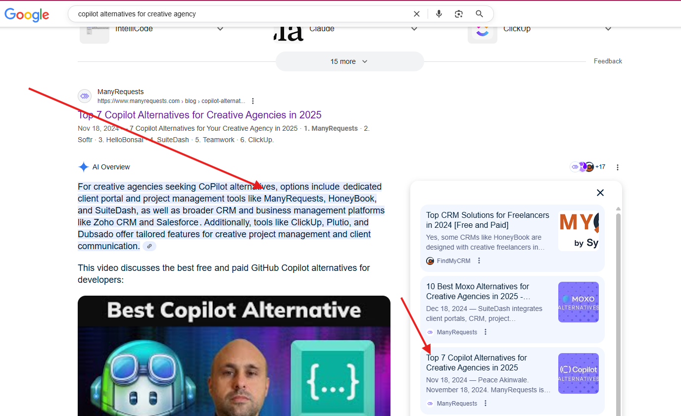ManyRequests mentioned in AI Overview