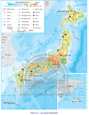 BÀI 22: VỊ TRỊ ĐỊA LÍ, ĐIỀU KIỆN TỰ NHIÊN, DÂN CƯ VÀ XÃ HỘI NHẬT BẢN